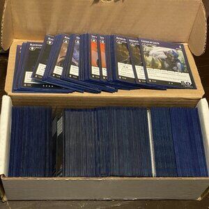 Tyrants of The Underdark Trading Card Lot TCG - 200+ Cards With Sleeves